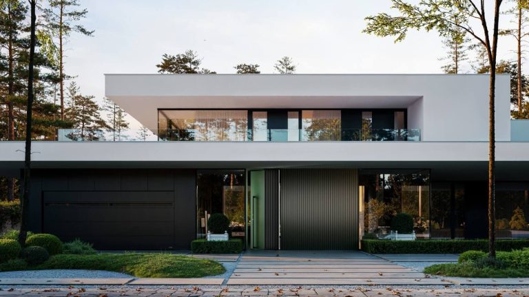 Fassadentore als Teil moderner Architektur: Gestaltung und Funktion harmonisch verbinden